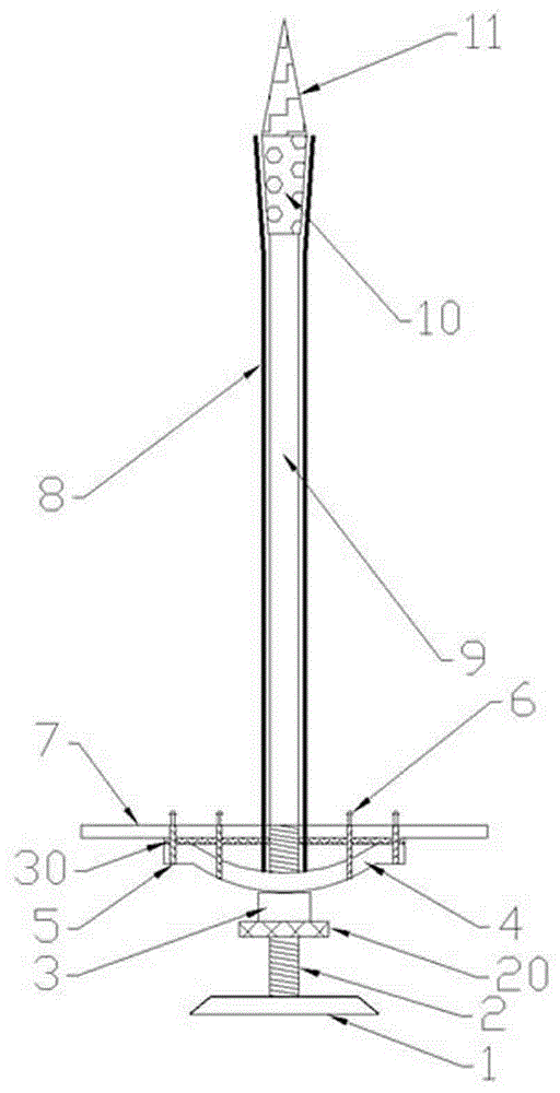 一种煤巷掘进工作面煤墙防片帮固定装置的制作方法